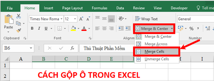 Cách chia 1 ô thành 2 ô hay nhiều ô trong Excel
