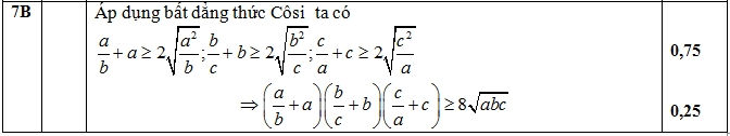 Đáp án bài 7b Phần cơ bản