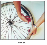 Thực hành bài 8 trang 39 SGK Công Nghệ 9 - Sửa chữa xe đạp