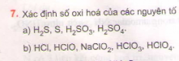 Bài 7 trang 74 sgk hóa học 10