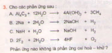 Bài 3 trang 86 sgk hoá học 10