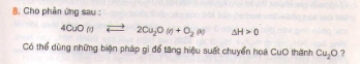 Bài 8 trang 163 SGK hóa học 10