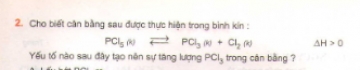 Bài 2 trang 167 SGK hóa học 10