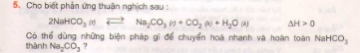 Bài 5 trang 167 SGK hóa học 10