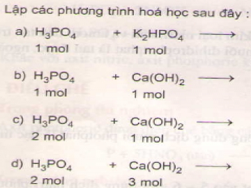 Bài 4 trang 54 sgk hóa học 11