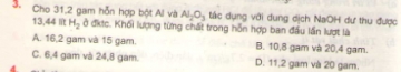 Bài 3 trang 134 SGK hóa học 12