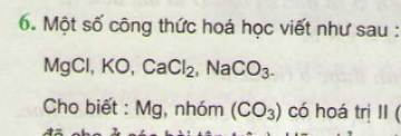 Bài 6 trang 38 sgk hóa học 8