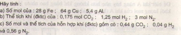 Bài 3 trang 67 sgk hóa học 8