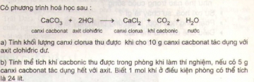 Bài 4 trang 79 sgk hóa học 8