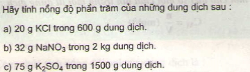 Bài 5 trang 146 sgk hóa học 8