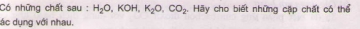 Bài 2 trang 6 sgk hóa học 9