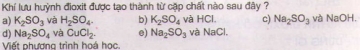 Bài 5 trang 11 sgk hóa học 9