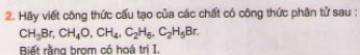 Bài 2 trang 112 sgk hoá học 9