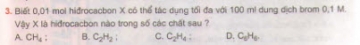 Bài 3 trang 133 sgk hoá học 9