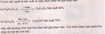 Bài 4 trang 158 sgk hóa học 9