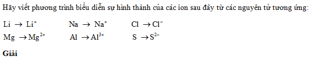 Bài 3 trang 70 SGK Hóa học 10 Nâng cao