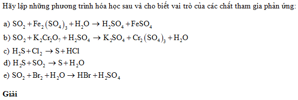 Bài 5 trang 186 SGK Hóa học 10 Nâng cao