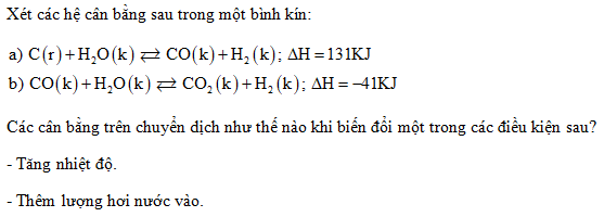 Bài 6 trang 213 SGK Hóa học 10 Nâng cao