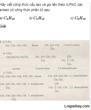 Câu 4 trang 139 SGK Hóa học 11 Nâng cao