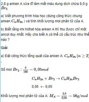 Câu 7* trang 164 SGK Hóa học 11 Nâng cao