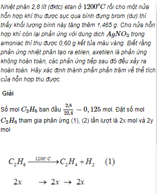 Câu 9* trang 182 SGK Hóa học 11 Nâng cao