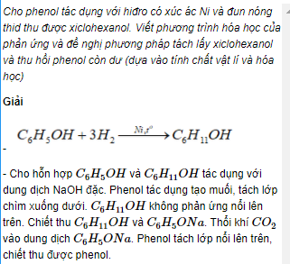 Câu 4 trang 233 SGK Hóa học 11 Nâng cao
