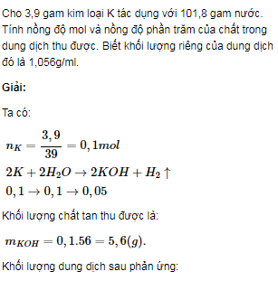 Bài 4 trang 157 SGK Hóa học lớp 12 nâng cao