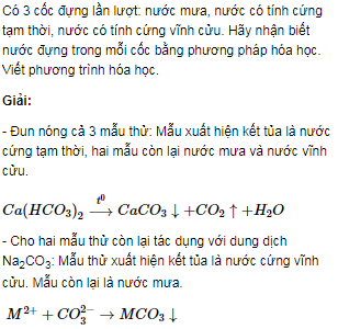 Bài 10 trang 168 SGK Hóa học lớp 12 nâng cao