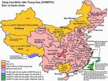 Xác định trên bản đồ Trung Quốc (treo tường) những vùng bị các nước đế quốc chiếm đóng