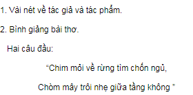 Bình giảng bài thơ Mộ (Chiều tốì) của Hồ Chí Minh.