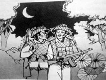 Hình ảnh người lính cách mạng trong bài thơ Đồng chí.
