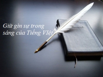 Qua lời nói của Bác Hồ, nêu suy nghĩ về việc giữ gìn sự trong sáng tiếng Việt hiện nay.