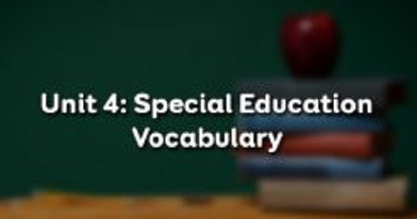 Vocabulary - Phần từ vựng - Unit 4 Tiếng Anh 10