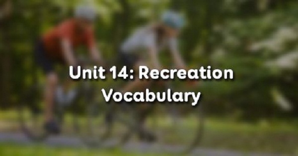 Vocabulary - Phần từ vựng - Unit 14 Tiếng Anh 11