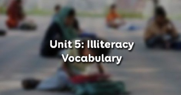 Vocabulary - Phần từ vựng - Unit 5 SGK Tiếng Anh 11