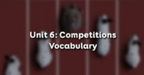 Vocabulary - Phần từ vựng - Unit 6 SGK Tiếng Anh 11