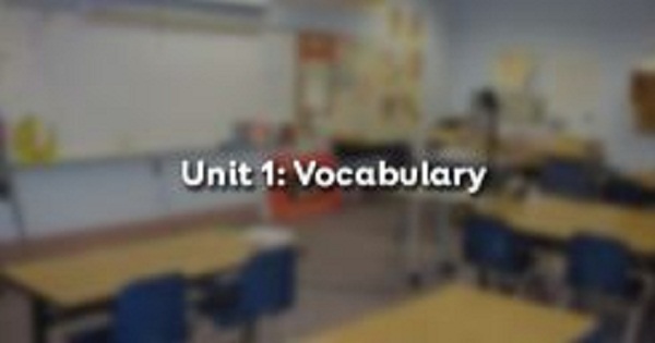Vocabulary - Phần từ vựng - Unit 1 Tiếng Anh 7