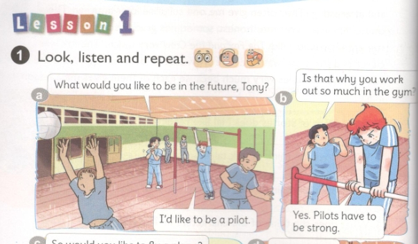 Lesson 1 Unit 15 trang 30 SGK Tiếng Anh lớp 5 mới
