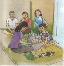 Soạn bài Chõ bánh khúc của dì tôi trang 91 SGK Tiếng Việt 3 tập 1