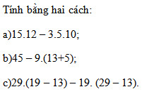 Bài 119 trang 100 sgk toán 6 tập 1