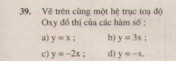 Bài 39 trang 71 sách giáo khoa toán 7 tập 1