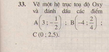 Bài 33 trang 67 sách giáo khoa toán 7 tập 1