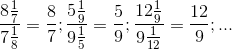 tbl_8{1 \over 7 \over {7{1 \over 8} = {8 \over 7};tbl_5{1 \over 9 \over {9{1 \over 5} = {5 \over 9};tbl_12{1 \over 9 \over {9{1 \over {12}} = {{12} \over 9};...