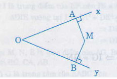 Lý thuyết tính chất ba đường phân giác của một góc