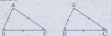 Lý thuyết. Trường hợp bằng nhau thứ nhất của tam giác cạnh - cạnh - cạnh(c.c.c)