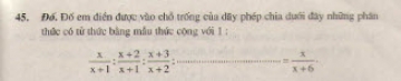 Bài 45 trang 55 sách giáo khoa toán 8 tập 1