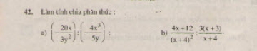 Bài 42 trang 54 sách giáo khoa toán 8 tập 1