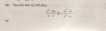 Bài 44 trang 54 sách giáo khoa toán 8 tập 1