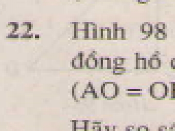Bài 22 trang 118 - Sách giáo khoa toán 9 tập 2