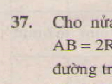 Bài 37 trang 126 - Sách giáo khoa toán 9 tập 2